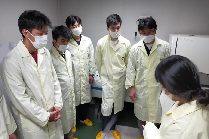水素同位体科学研究センター見学